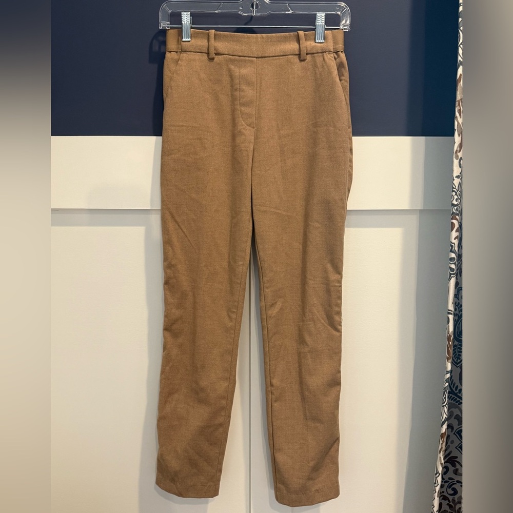 H&M Brown /Tan Slim Fit Women's Trousers Size 2